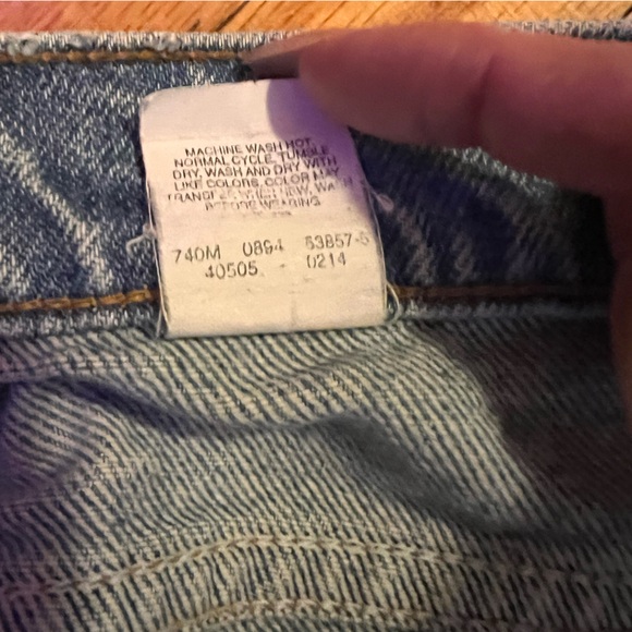 vintage Levi’s 505 medium blue wash - Picture 4 of 4